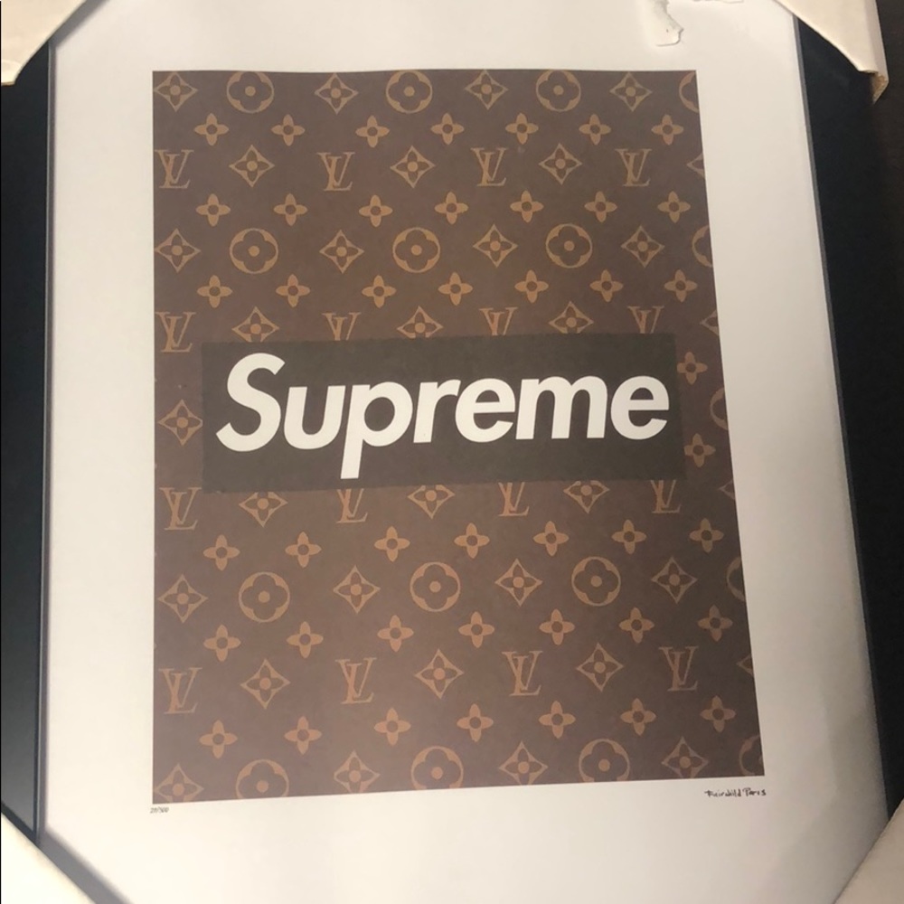 Supreme X Louis vuttion print by F.Paris